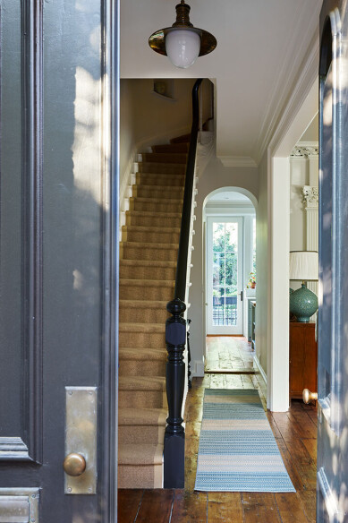 Cobble Hill Landmarked Townhouse - Stair Hallway