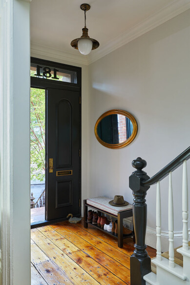 Cobble Hill Landmarked Townhouse - Entry