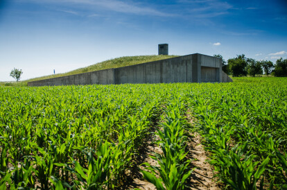 water reservoir with a wiev