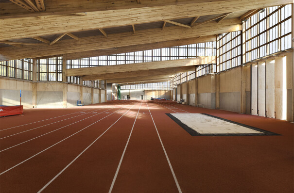 K-Architectures employs local maritime pine to complete stadium complex in southwestern France