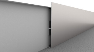 Falkit® Pladeyeso smooth skirting board 12x150