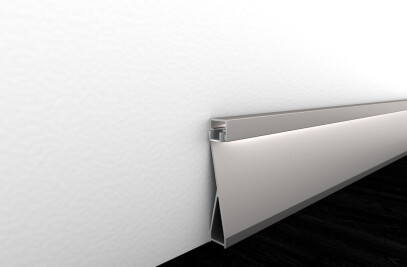 LEDkit reversible skirting board 85x15