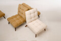 Armless Tufted Chair