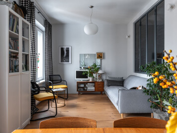 Minimalistic apartment by Margo Terentyeva