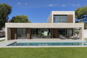 Luxury prefabricated house in Madrid