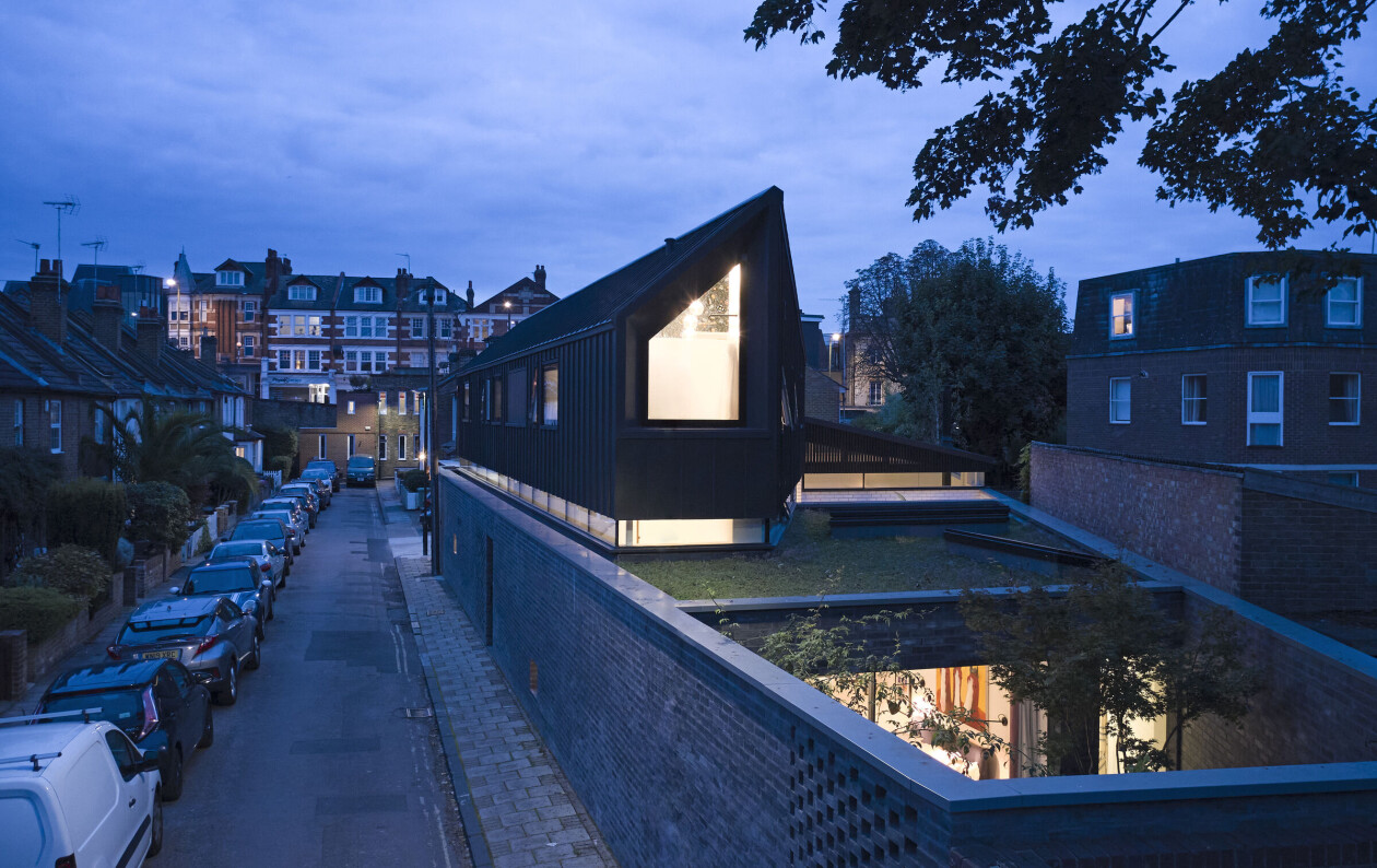Knox Bhavan reimagines challenging London brownfield site as contemporary low-carbon home