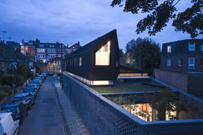 Knox Bhavan reimagines challenging London brownfield site as contemporary low-carbon home