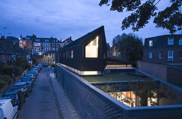 Knox Bhavan reimagines challenging London brownfield site as contemporary low-carbon home