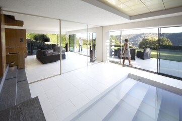 Ultra slim framed sliding glass doors Ultra slim framed sliding glass doors