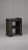 Cuff Side Table with Shelf
