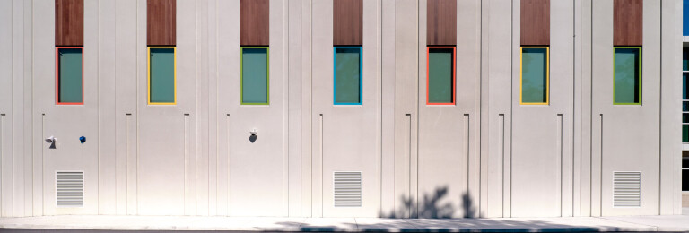 WINCO FEMA 361 – ICC 500 Tornado windows in the gym, aka the Safe Room for storms.