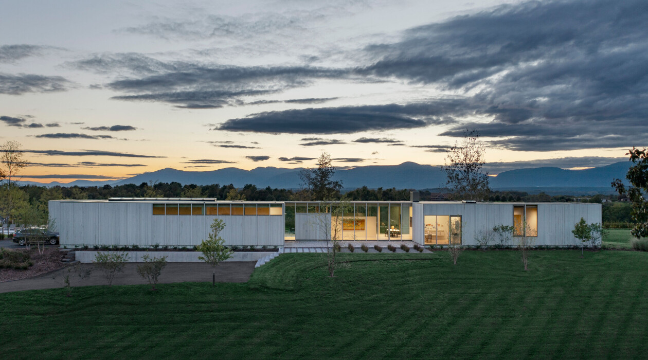 Hudson Valley Residence by HGX Design draws inspiration from local agricultural vernacular