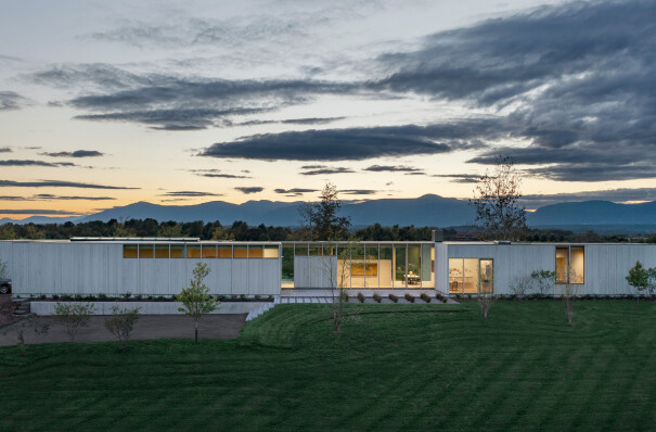 Hudson Valley Residence by HGX Design draws inspiration from local agricultural vernacular