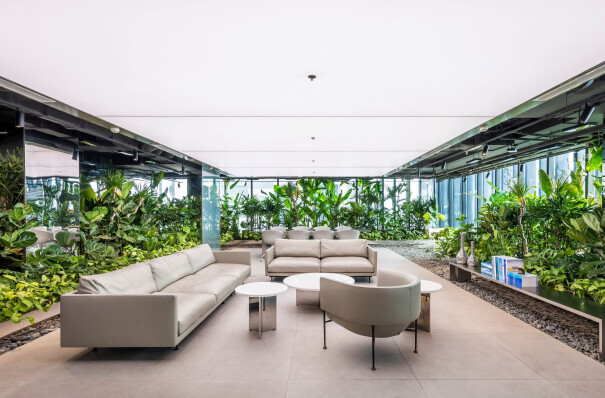 Barrisol Light brings the outdoors inside at Mr Green’s Office