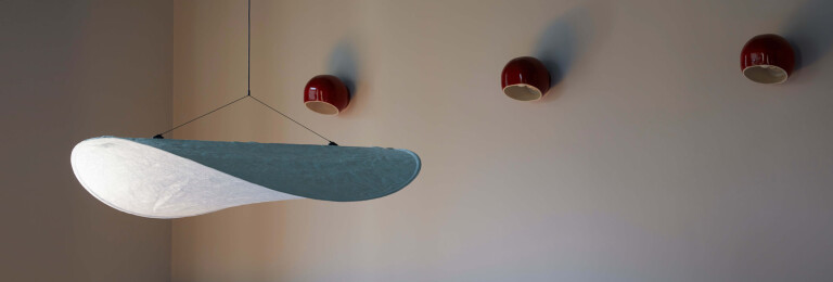 Ceiling detail with lamps