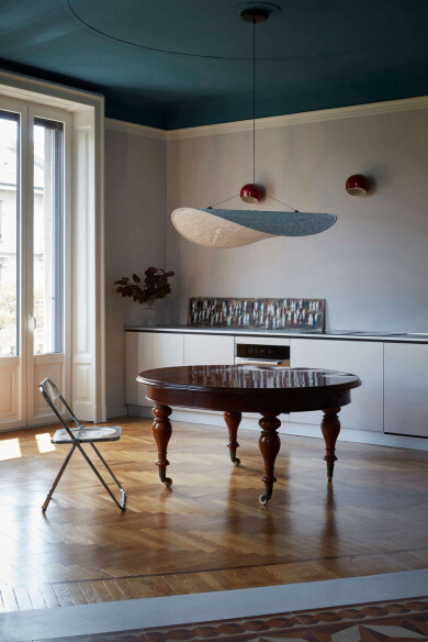 Kitchen and dining area