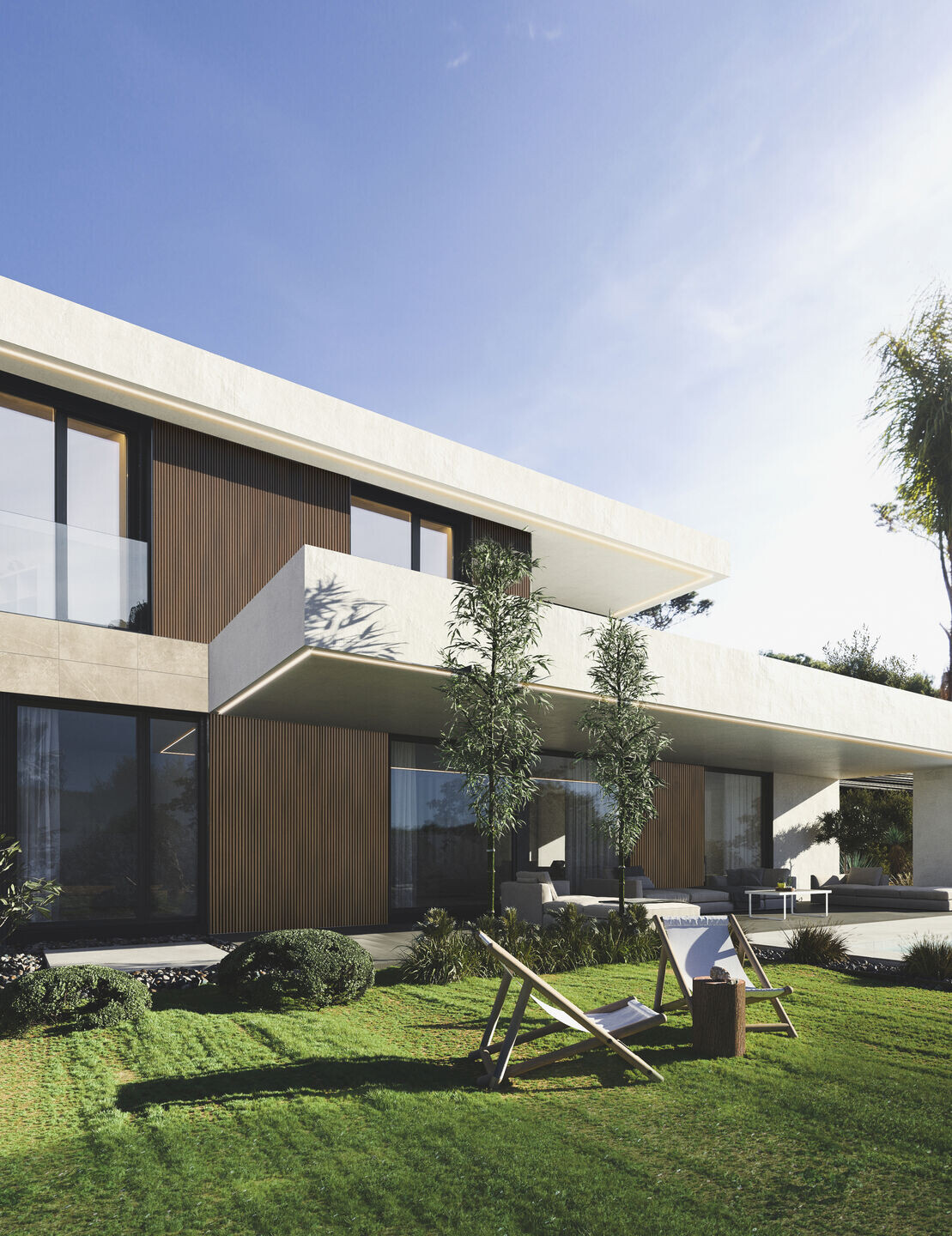 https://archello.com/story/139466/attachments/renders/1 photo_credit Casas inHAUS | Modern mediterranean villa in Valencia