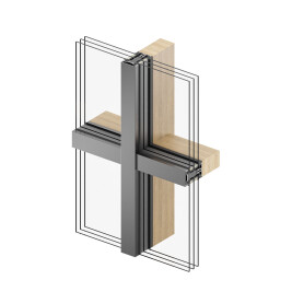 THERM+ H-I (Timber Curtain Wall)