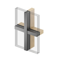 THERM+ H-V (Timber Curtain Wall)