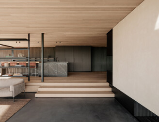 WOODlife’s floors and finishes add warmth and texture to Oslo House