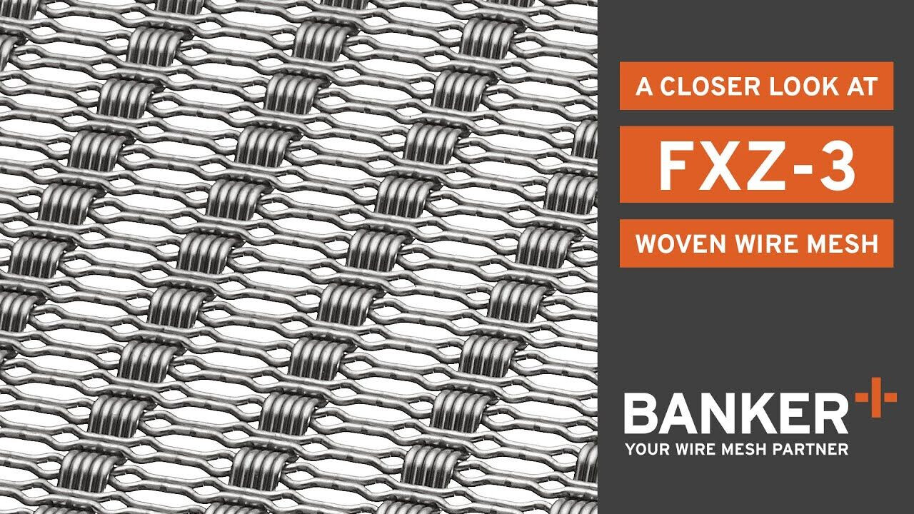 A Closer Look: Banker Wire FXZ-3 Woven Wire Mesh