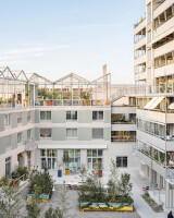 Conen Sigl transforms the site of a former Swiss plant nursery into a cooperative housing complex