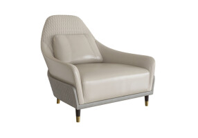 Elegant Modern Armchair by Modenese Luxury Interiors