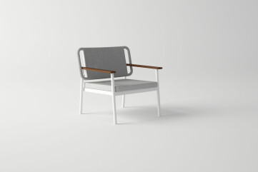 Sensoria Lounge Armchair (with wooden armrests) Sensoria Lounge Armchair (with wooden armrests)