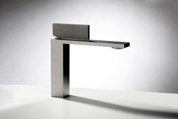 O-XY - single-lever sink tap with refined texturized handle O-XY - single-lever sink tap with refined texturized handle