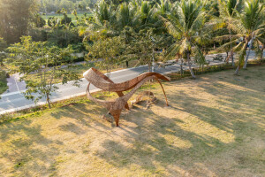 serpentine pavilion in sanya