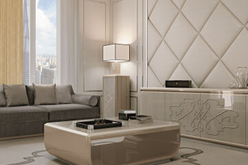 Elegant Beige Vase Stand - 20127 Elegant Beige Vase Stand - 20127