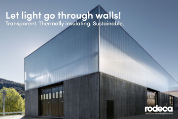 RODECA Translucent building elements RODECA Translucent building elements
