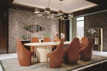 Modern Leather Chair - 20517 Modern Leather Chair - 20517