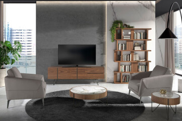 5134 - Dark Grey Leather Armchair 5134 - Dark Grey Leather Armchair
