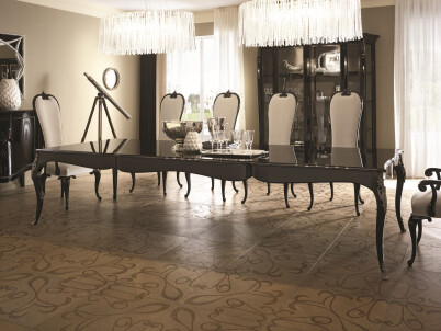 Extended White Table  - 21128