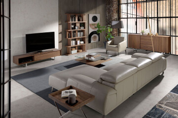 5094 - Taupe Grey Leather Armchair 5094 - Taupe Grey Leather Armchair