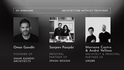 Omar Gandhi + SPASM + ARQBR - Architecture Without Frontiers | Architecture Hunter Webinars March/25