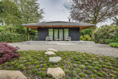 Shou Sugi Ban bungalow house