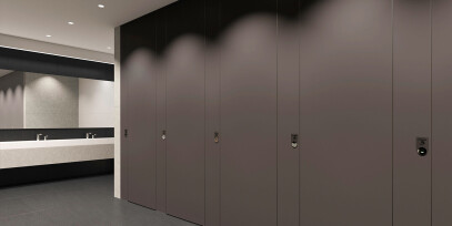Touchless WC Cubicles
