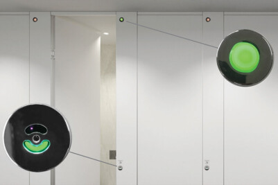 Touchless WC Cubicles with occupancy indicator