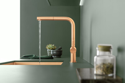 KWC BEVO E Lever mixer kitchen A225-10.531.103.751FL
